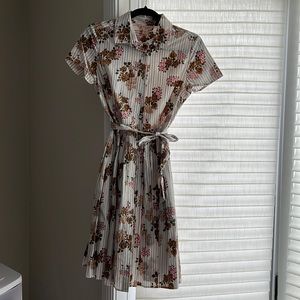 Floral dress from Brooks Brothers - Red Fleece line.